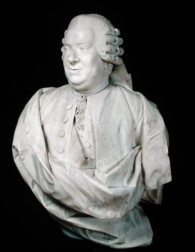 Buste van Nicolas Beaujon (1718-86) door Jean Antoine (attr. to) Houdon