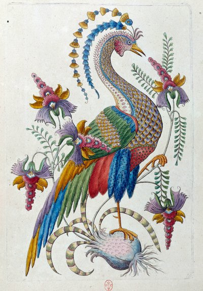 Fantasievogel door Jean Antoine Fraisse