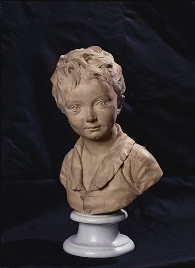 Buste van Alexandre Brongniart (1770-1847) door Jean Antoine Houdon