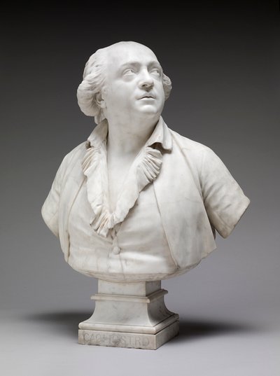 Giuseppe Balsamo, Graaf di Cagliostro, 1786 door Jean Antoine Houdon