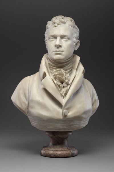 Robert Fulton, ca. 1804 door Jean Antoine Houdon