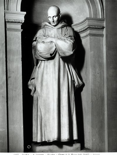 Sint Bruno van Keulen door Jean Antoine Houdon