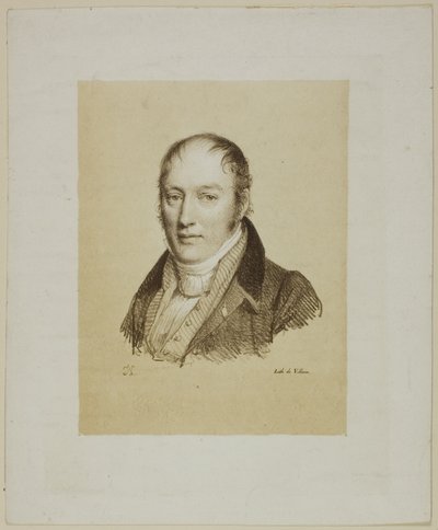 Portret van een Man door Jean Antoine Laurent