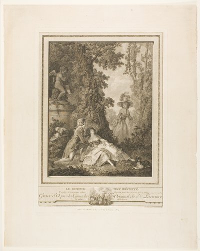 De te snelle terugkeer door Jean Antoine Pierron