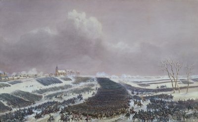 De Slag bij Eylau, 8 februari 1807 door Jean Antoine Simeon Fort