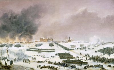 De Slag bij Preussisch-Eylau op 7 februari 1807 door Jean Antoine Simeon Fort