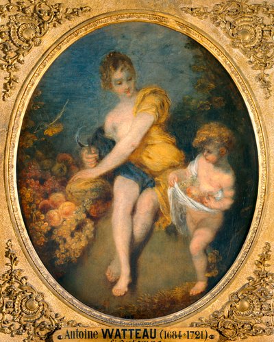 Zaak ... door Jean-Antoine Watteau