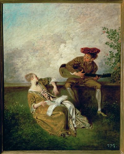  door Jean Antoine Watteau
