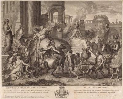 Alexander Betreedt Babylon door Jean Audran