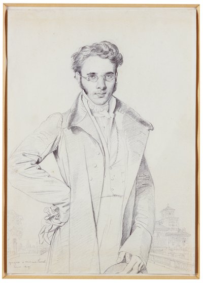 André-Benoît Barreau, genaamd Taurel, 1819 door Jean Auguste Dominique Ingres
