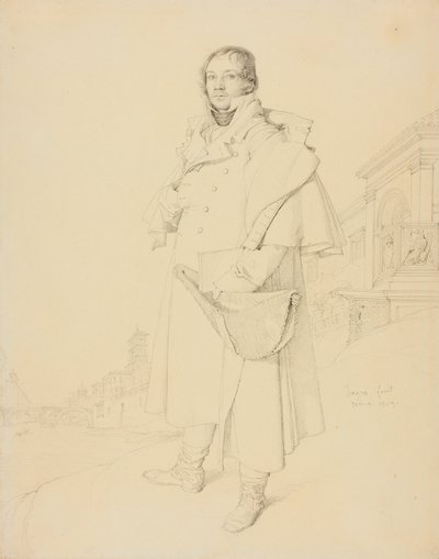 Charles François Mallet, Burgerlijk Ingenieur door Jean Auguste Dominique Ingres
