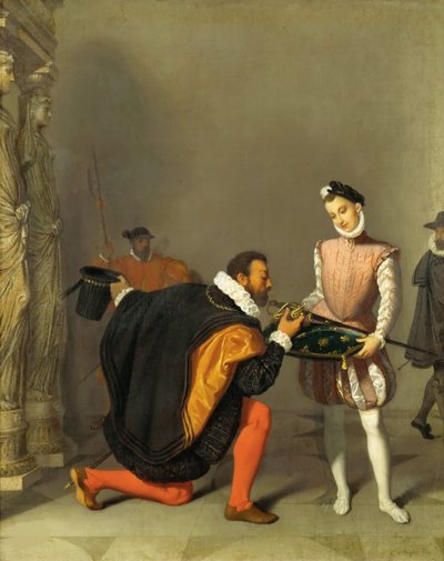 Don Pedro van Toledo Kust het Zwaard van Hendrik IV, 1819 door Jean Auguste Dominique Ingres