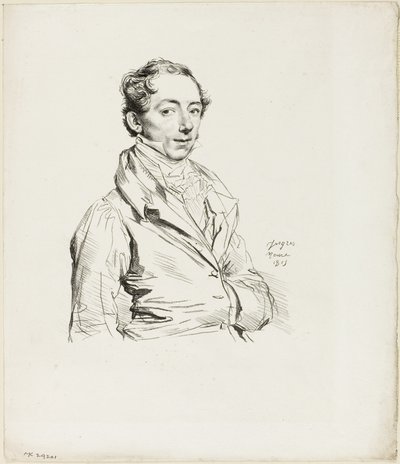 Frederic Sylvester Douglas door Jean Auguste Dominique Ingres