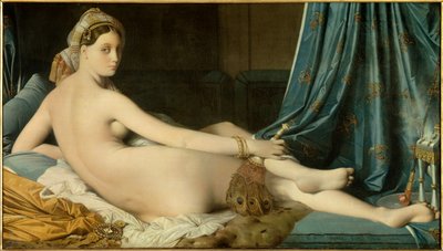 Grande Odalisque door Jean Auguste Dominique Ingres