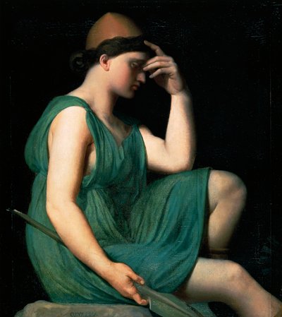 Homerus, Odyssee door Jean Auguste Dominique Ingres