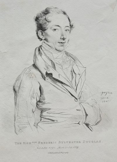 Eerwaarde Frederic Sylvester Douglas door Jean Auguste Dominique Ingres