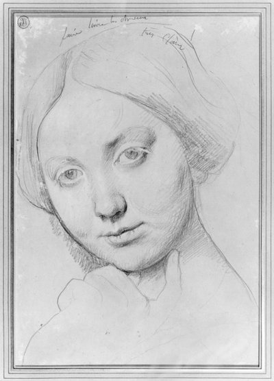 Louise de Broglie, gravin van Haussonville, ca. 1842 door Jean Auguste Dominique Ingres