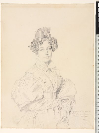 Madame Désiré Raoul-Rochette door Jean Auguste Dominique Ingres