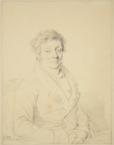 Pierre Alexandre Tardieu door Jean Auguste Dominique Ingres