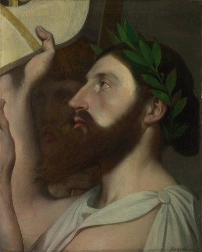 Pindar en Ictinus, tussen 1830 en 1867 door Jean Auguste Dominique Ingres