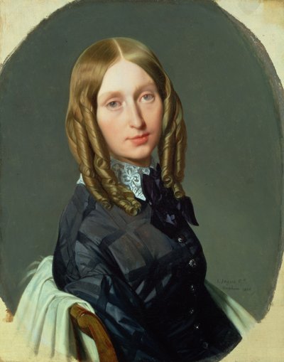 Portret van Madame Frederic Reiset door Jean Auguste Dominique Ingres