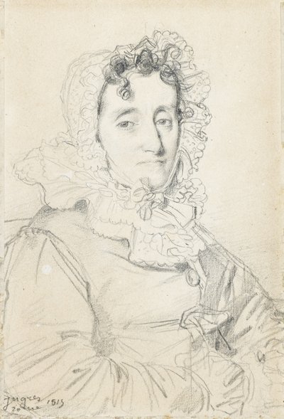 Portret van Maarschalk Kutusov door Jean Auguste Dominique Ingres