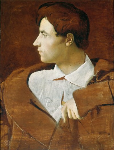 Portret van de Architect Jean-Baptiste Desdéban 1781-1833, c. 1810 door Jean Auguste Dominique Ingres
