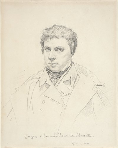 Zelfportret door Jean Auguste Dominique Ingres