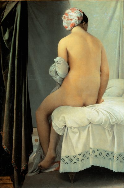 De baadster, bekend als de Valpincon baadster door Jean Auguste Dominique Ingres