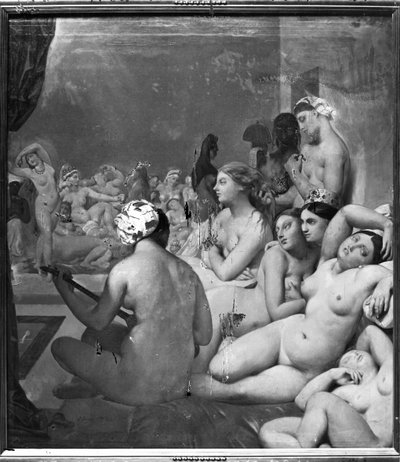 Het Turkse Bad, 7 oktober 1859 door Jean Auguste Dominique Ingres