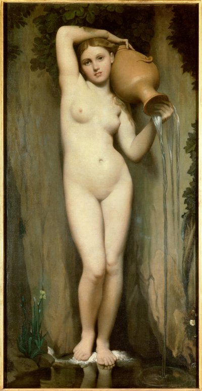 De bron door Jean Auguste Dominique Ingres