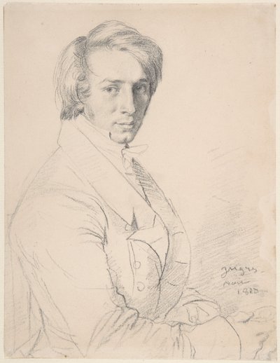  door Jean Auguste Dominique Ingres