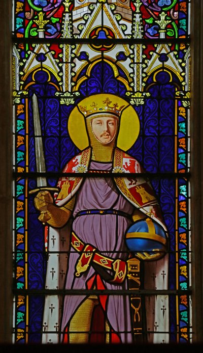 Raam met afbeelding van Sint Ferdinand (portret van Prins Ferdinand d