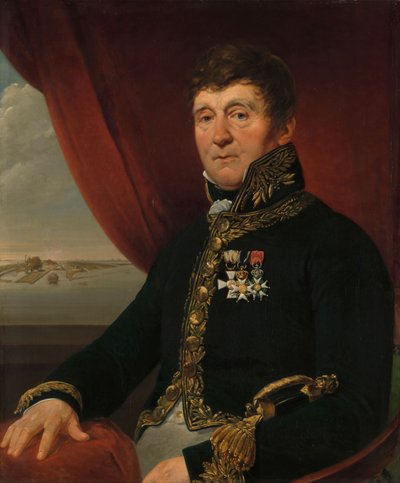 Jan Blanken Jansz door Jean Augustin Daiwaille