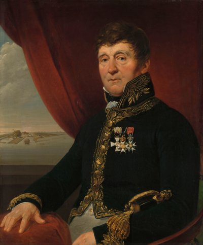 Jan Blanken Jansz., Hoofdingenieur van Waterstaat door Jean Augustin Daiwaille