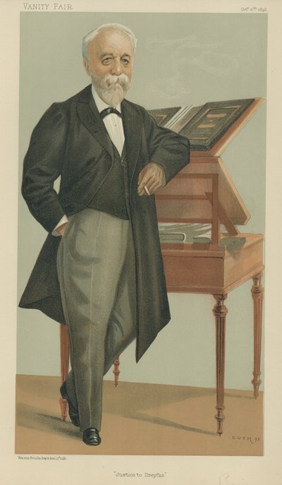 Monsieur Henri Brisson door Jean Baptiste (after) Guth