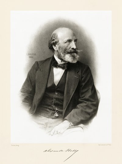 Alexandre Hesse, 1865-66 door Jean Baptiste Adolphe Lafosse