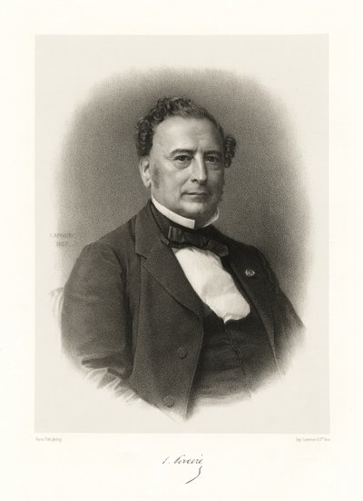 Isaac Péreire door Jean Baptiste Adolphe Lafosse