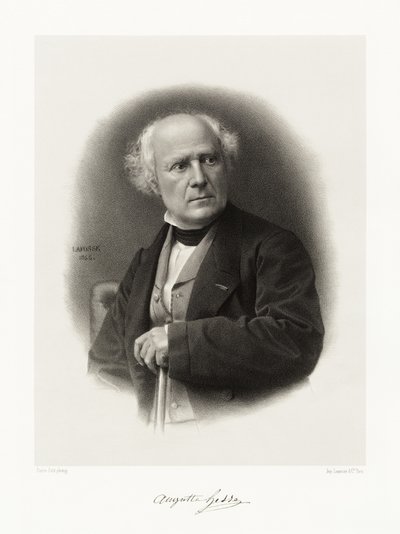 Nicolas Auguste Hesse door Jean Baptiste Adolphe Lafosse