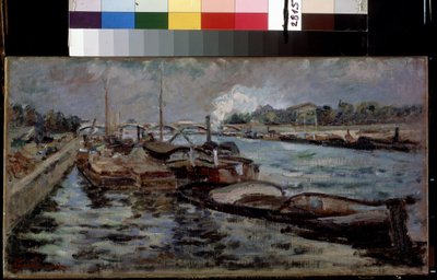 De Seine door Jean Baptiste Armand Guillaumin