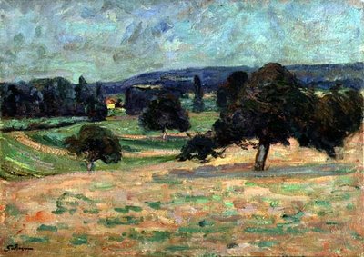 Landschap in de Île de France, c.1895 door Jean Baptiste Armand Guillaumin