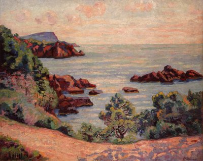 Midi landschap door Jean Baptiste Armand Guillaumin