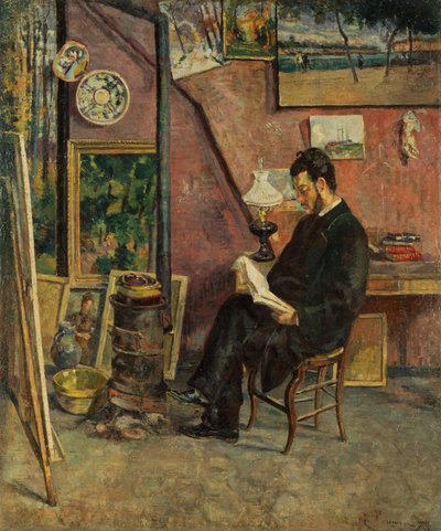 Portret van Dokter Martinez door Jean Baptiste Armand Guillaumin