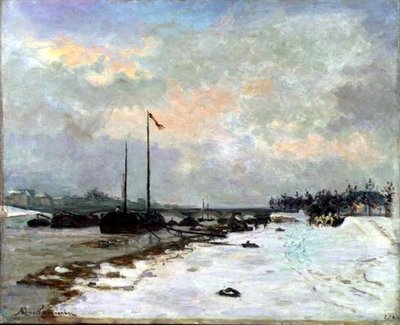 De Kade van de Seine door Jean Baptiste Armand Guillaumin