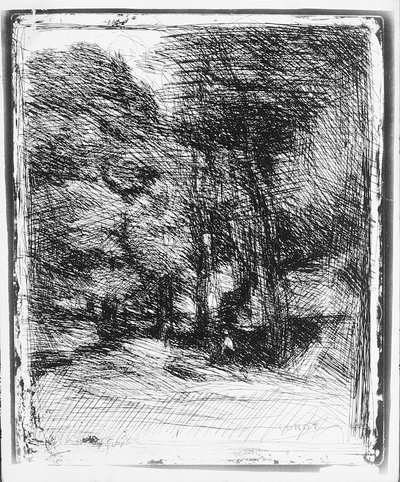 Herinnering aan Bas Brhaut, 1858 door Jean Baptiste Camille Corot