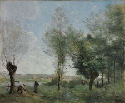 Herinnering aan Coubron door Jean Baptiste Camille Corot