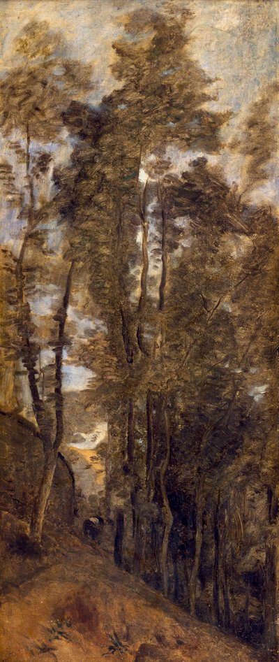 Herinnering aan de vestingwerken van Arras door Jean Baptiste Camille Corot