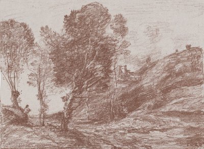 Souvenir van Italië, 1871 door Jean Baptiste Camille Corot