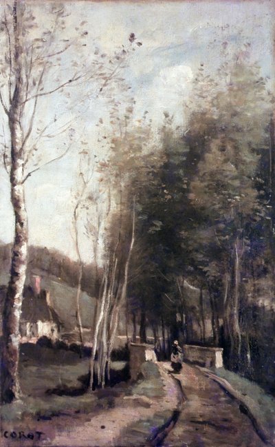 De Kleine Brug door Jean Baptiste Camille Corot