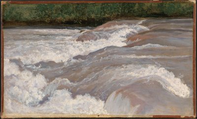 De Velino Boven de Waterval van Terni door Jean Baptiste Camille Corot